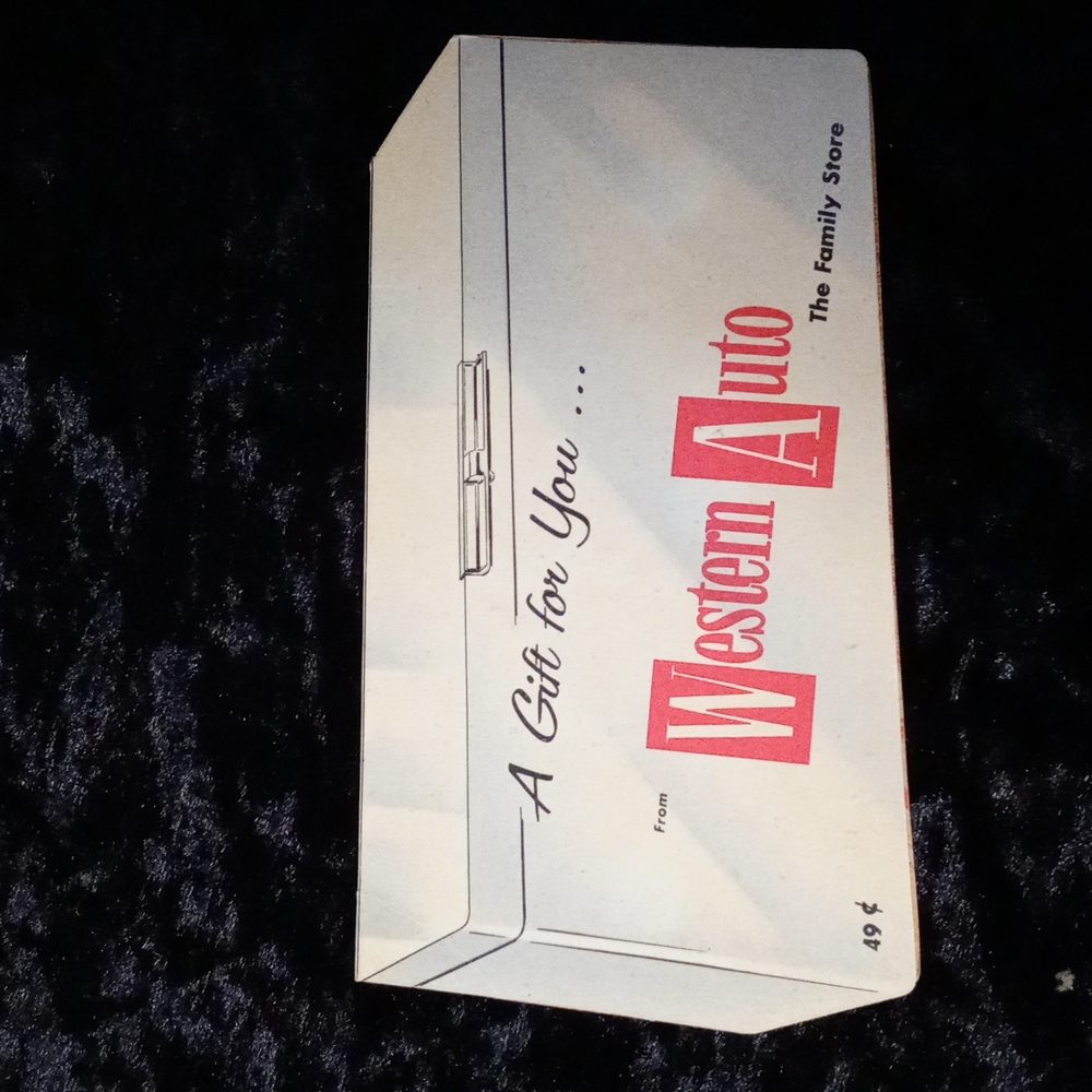 Vintage Western Auto grand opening